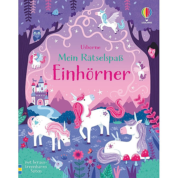 Usborne Mitmach-Blöcke / Mein Rätselspass: Einhörner, Kate Nolan