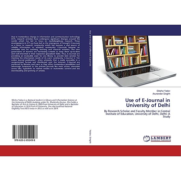 Use of E-Journal in University of Delhi, Diksha Yadav, Arunender Singhh