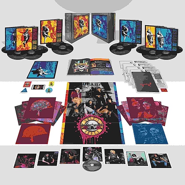 Use Your Illusion (Limited Super Deluxe Edition, 12 LPs + Blu-ray) (Vinyl), Guns N' Roses