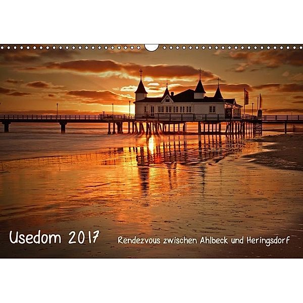 Usedom 2017 Rendezvous zwischen Ahlbeck und Heringsdorf (Wandkalender 2017 DIN A3 quer), Marko Knuth