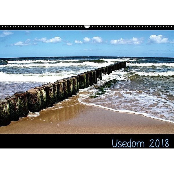 Usedom 2018 (Wandkalender 2018 DIN A2 quer), Janina Kufner