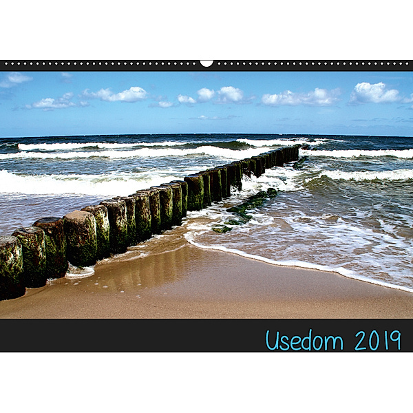 Usedom 2019 (Wandkalender 2019 DIN A2 quer), Janina Kufner