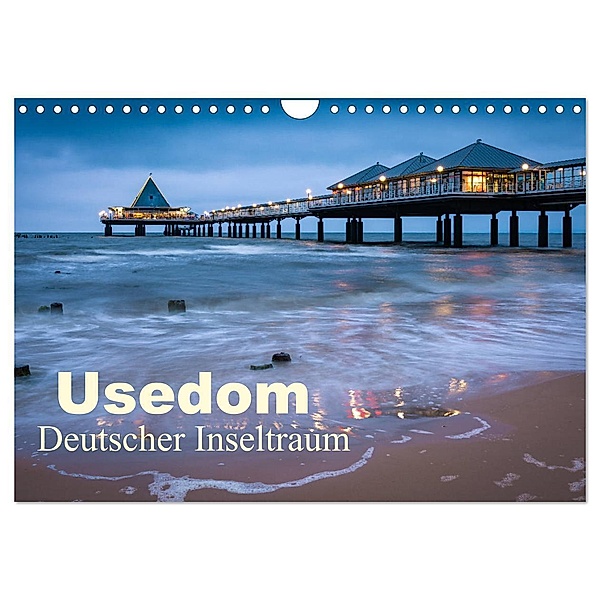 Usedom - Deutscher Inseltraum (Wandkalender 2024 DIN A4 quer), CALVENDO Monatskalender, Martin Wasilewski