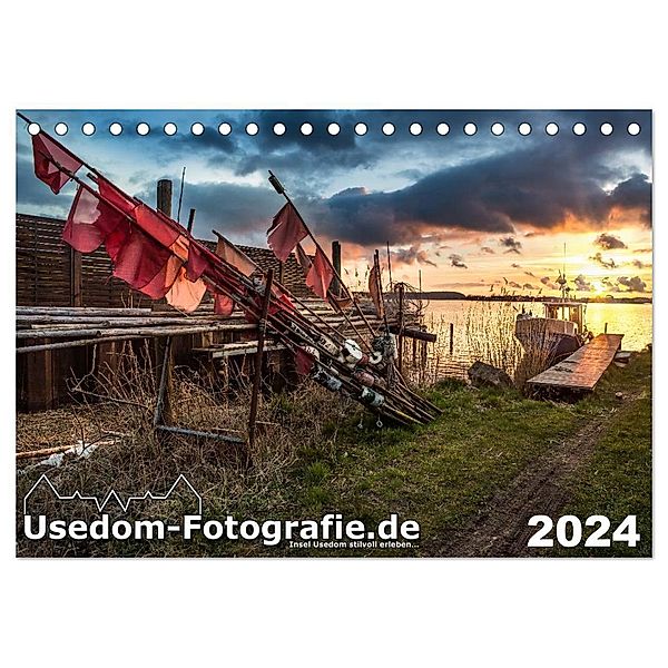 Usedom-Fotografie.de (Tischkalender 2024 DIN A5 quer), CALVENDO Monatskalender, Marcel Piper - Usedom-Fotografie.de