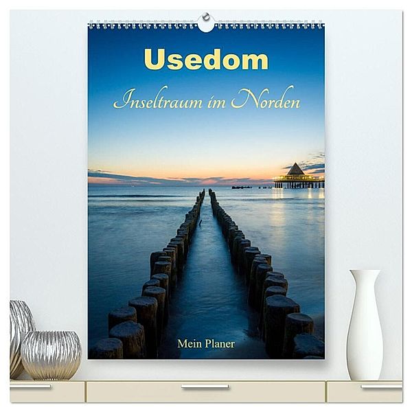 Usedom - Inseltraum im Norden (hochwertiger Premium Wandkalender 2024 DIN A2 hoch), Kunstdruck in Hochglanz, Martin Wasilewski