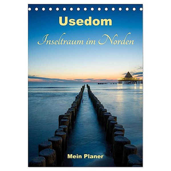 Usedom - Inseltraum im Norden (Tischkalender 2024 DIN A5 hoch), CALVENDO Monatskalender, Martin Wasilewski