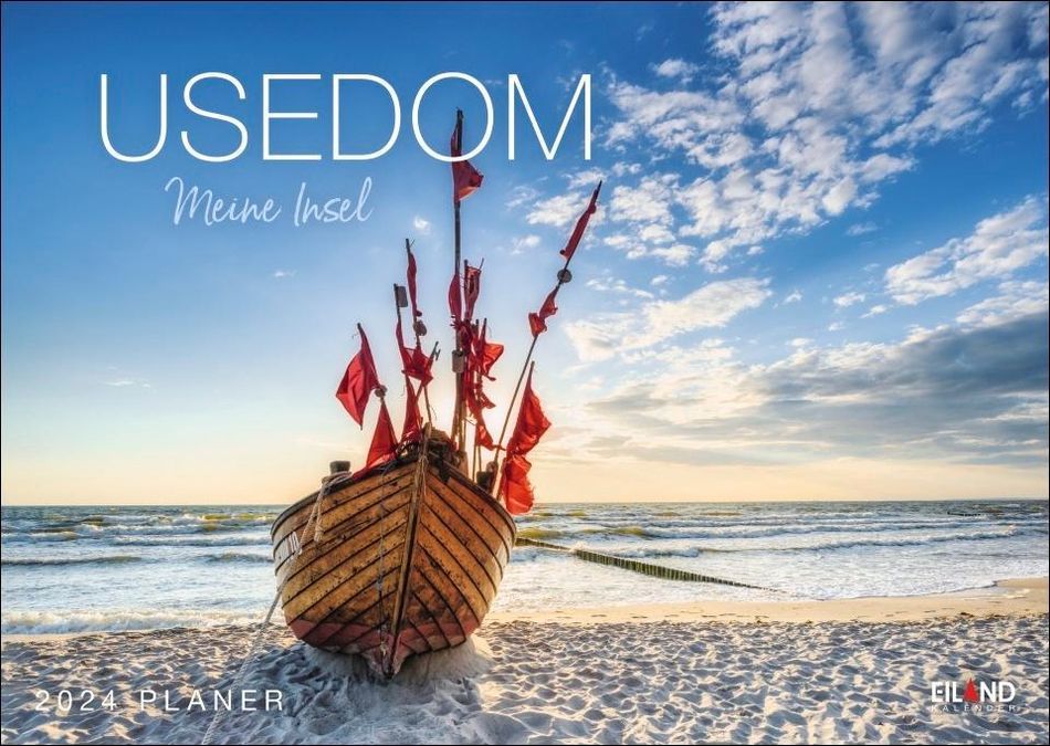 Usedom ...meine Insel Planer 2024. Terminkalender mit traumhaften  Inselfotos. Viel Raum für Notizen in einem dekorativen - Kalender bestellen