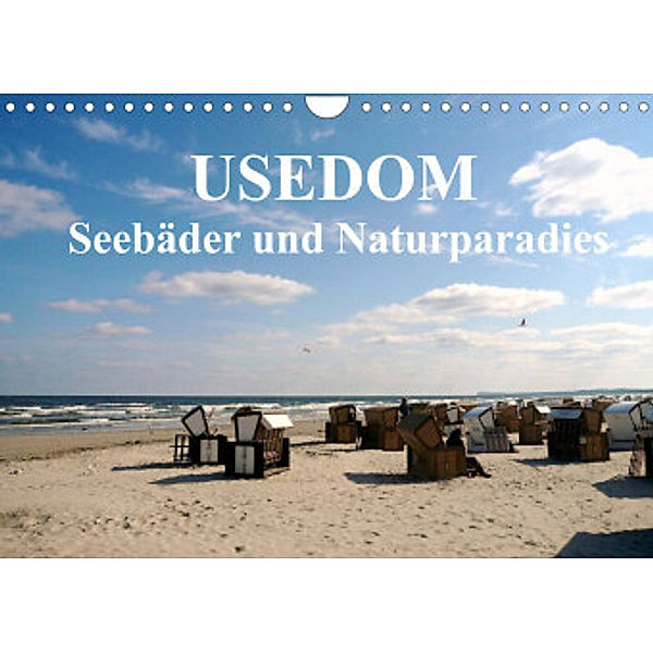 USEDOM - Seebäder und Naturparadies (Wandkalender 2022 DIN A4 quer), Art-Motiva