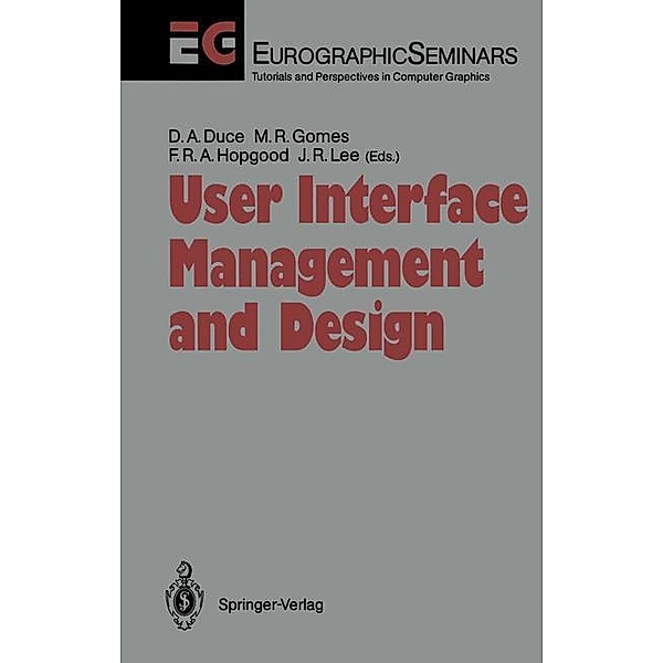 User Interface Management and Design