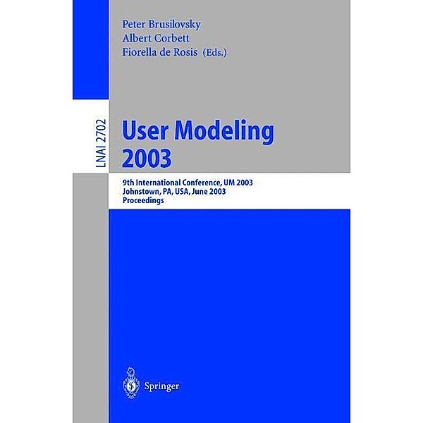 User Modeling 2003