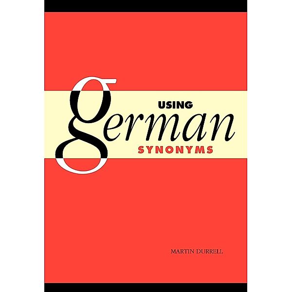 Using German Synonyms, Martin Durrell, Durrell Martin