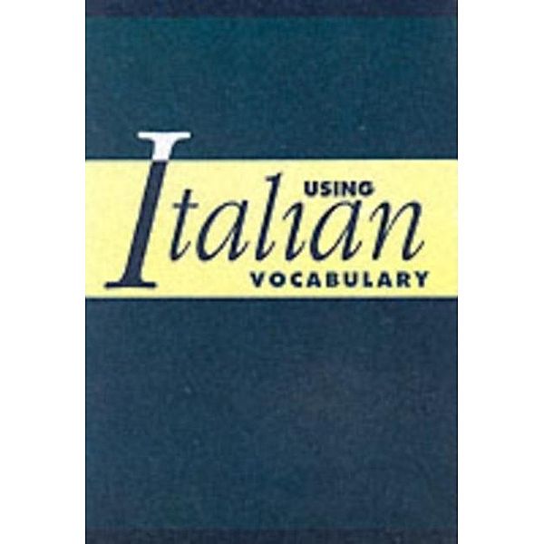 Using Italian Vocabulary, Marcel Danesi