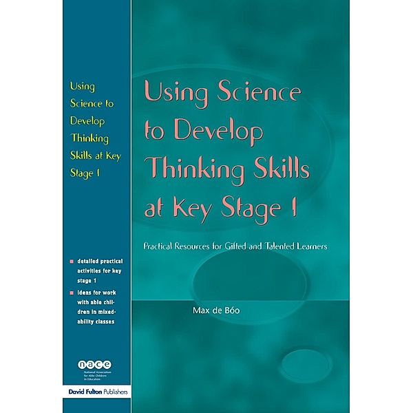 Using Science to Develop Thinking Skills at KS1, Max De Boo