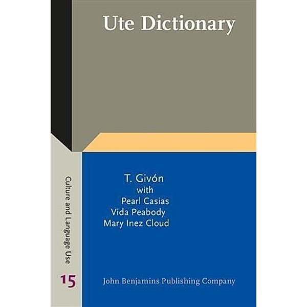 Ute Dictionary, T. Givon