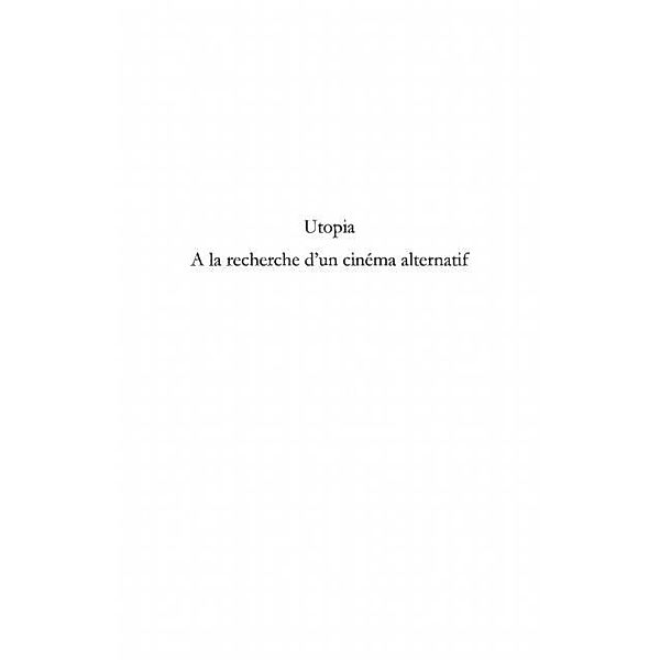 Utopia / Hors-collection, Olivier Alexandre