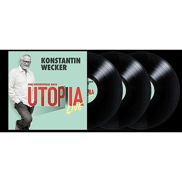 Utopia Live (Limitierte 3LP) (Vinyl), Konstantin Wecker