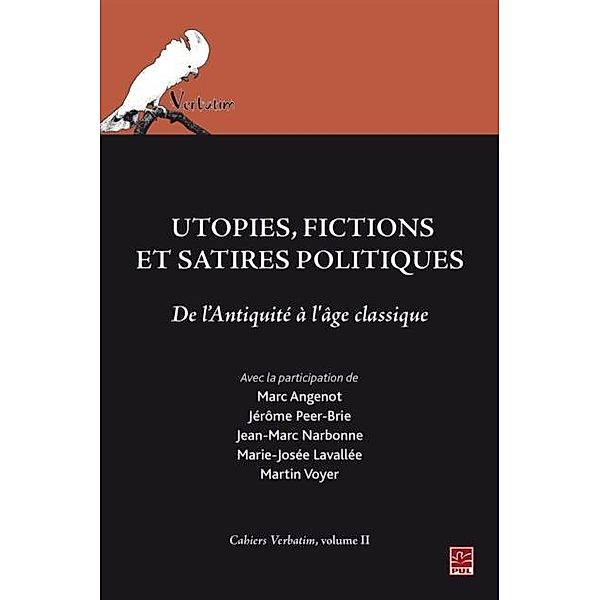 Utopies, fictions et satires politiques