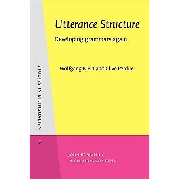 Utterance Structure, Wolfgang Klein
