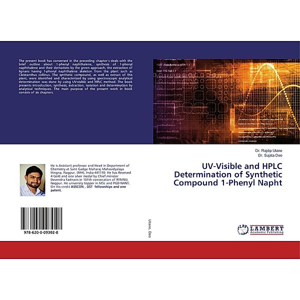 UV-Visible and HPLC Determination of Synthetic Compound 1-Phenyl Napht, Rajdip Utane, Sujata Deo