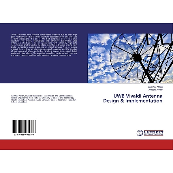 UWB Vivaldi Antenna Design & Implementation, Sammar Askari, Ameera Akhtar