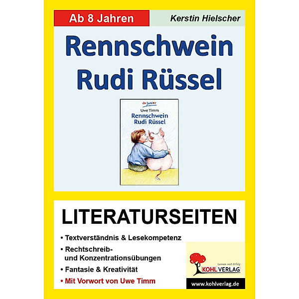 Uwe Timm 'Rennschwein Rudi Rüssel', Literaturseiten, Kerstin Hielscher