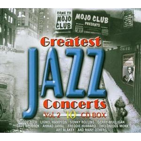 V.A.-Greatest Jazz Concerts I, Diverse Interpreten