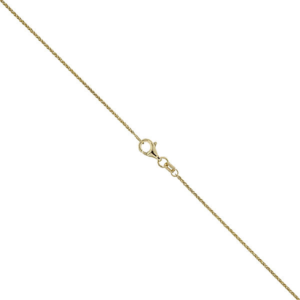 V Collier 333/- Gold Glänzend (Größe: 42cm)