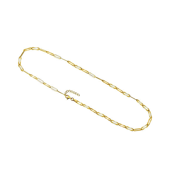 V Collier 375/- Gold 43,5cm Glänzend