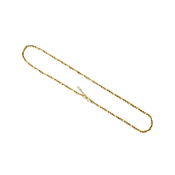 V Collier 375/- Gold 45cm Glänzend