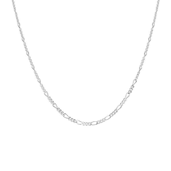 V Collier 925/- Sterling Silber 42cm Glänzend