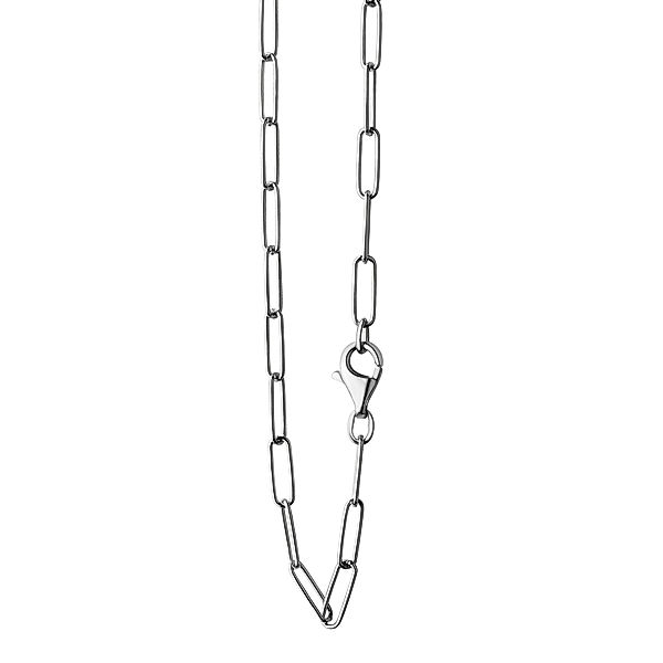 V Collier 925/- Sterling Silber 45cm Glänzend