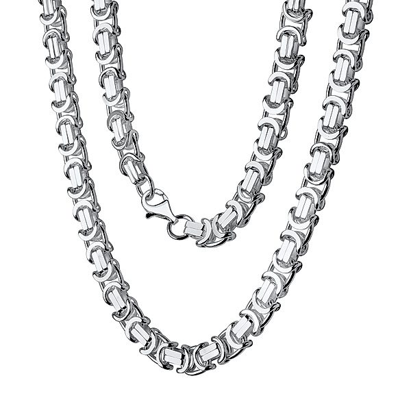 V Collier 925/- Sterling Silber 60cm Diamantiert
