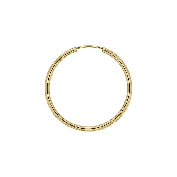 V Creolen 333/- Gold 3,0cm Glänzend