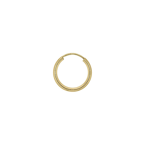 V Creolen 585/- Gold 1,5cm Glänzend