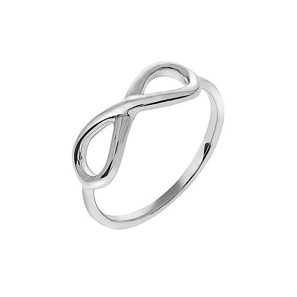 V Ring 925/- Sterling Silber Glänzend (Größe: 052 (16,6))
