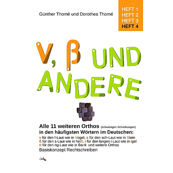 V, ß und andere, Günther Thomé, Dorothea Thomé