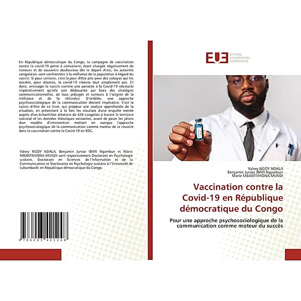 Vaccination contre la Covid-19 en République démocratique du Congo, Valery Ngoy Ndala, Benjamin Junior IBIMI Ngambun, Marie MBANTSHIONA MUNDI