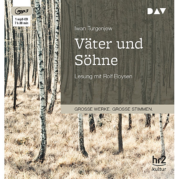 Väter und Söhne,1 Audio-CD, 1 MP3, Iwan S. Turgenjew