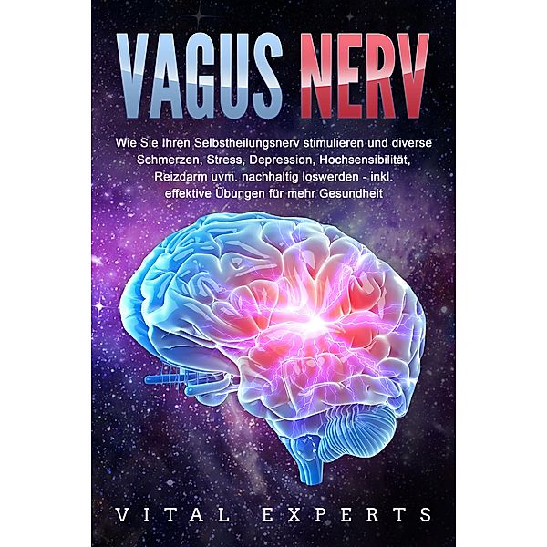 VAGUS NERV: Wie Sie Ihren Selbstheilungsnerv stimulieren und diverse Schmerzen, Stress, Depression, Hochsensibilität, Reizdarm uvm. nachhaltig loswerden - inkl. effektive Übungen für mehr Gesundheit, Vital Experts