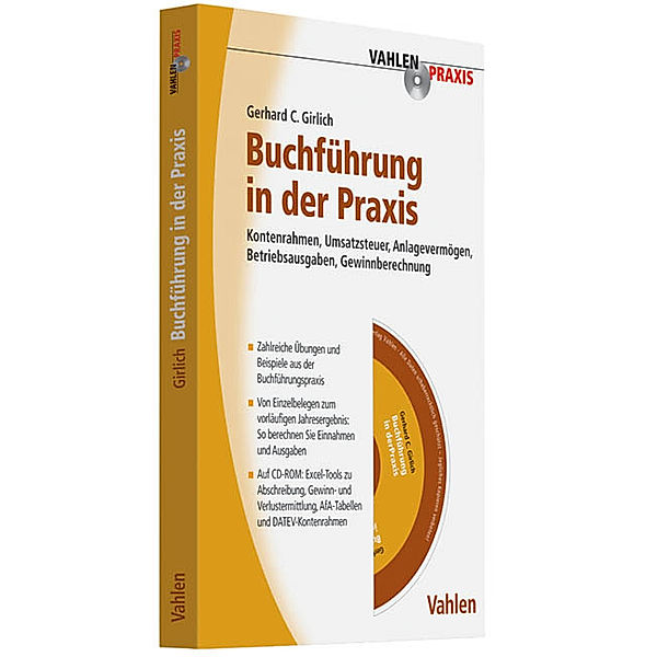 Vahlen Praxis / Buchführung in der Praxis, m. CD-ROM, Gerhard C. Girlich