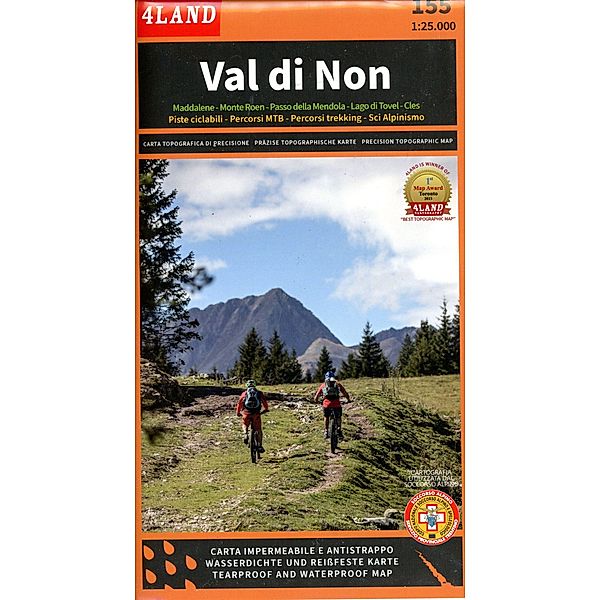 Val di Non 1 : 25 000, Enrico Casolari, Remo Nardini
