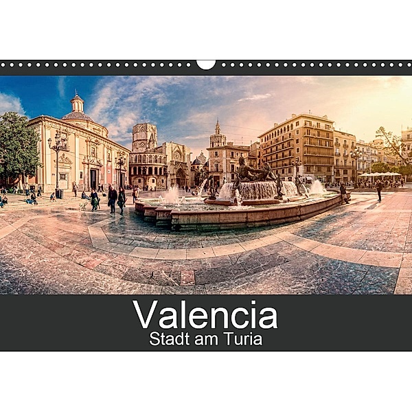 Valencia - Stadt am Turia (Wandkalender 2021 DIN A3 quer), Hessbeck Photography