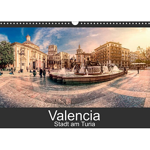 Valencia - Stadt am Turia (Wandkalender 2022 DIN A3 quer), Hessbeck Photography