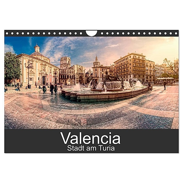 Valencia - Stadt am Turia (Wandkalender 2024 DIN A4 quer), CALVENDO Monatskalender, Hessbeck Photography