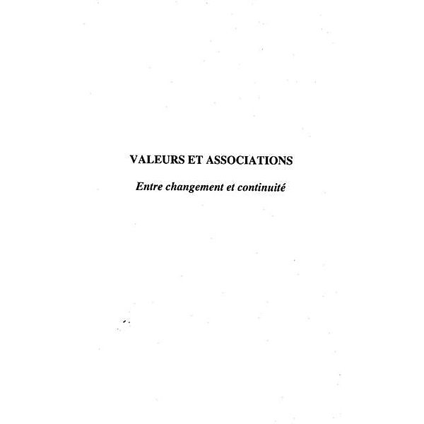 VALEURS ET ASSOCIATIONS / Hors-collection, Anne-Marie Dieu