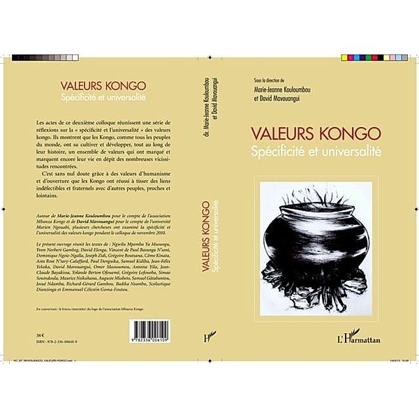 Valeurs Kongo / Hors-collection, Collectif