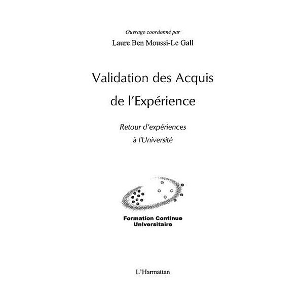 Validation des Acquis de l'Experience / Hors-collection, Yves Najean