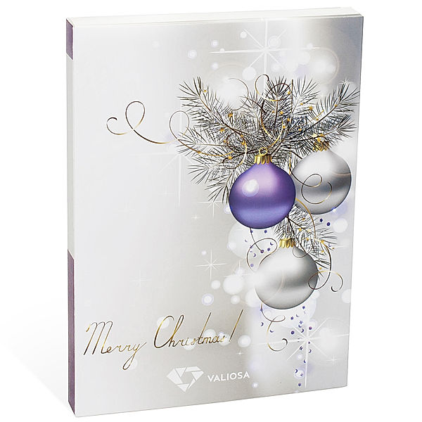 Valiosa Schmuck-Adventskalender 2023 (Farbe: lila)