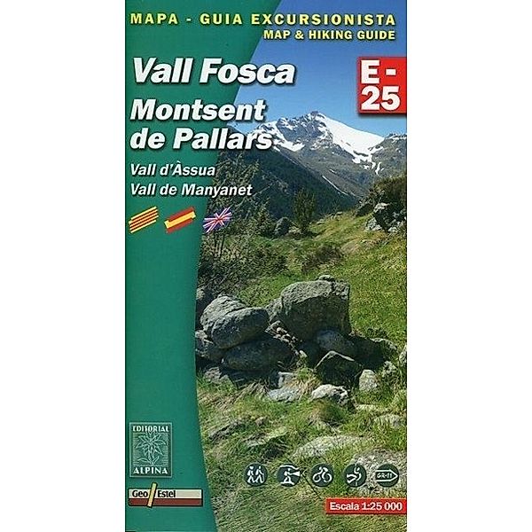 Vall Fosca - Montsent de Pallars Wanderkarte