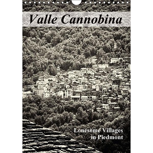 Valle Cannobina - Lonesome Villages in Piedmont (Wall Calendar 2017 DIN A4 Portrait), Walter J. Richtsteig